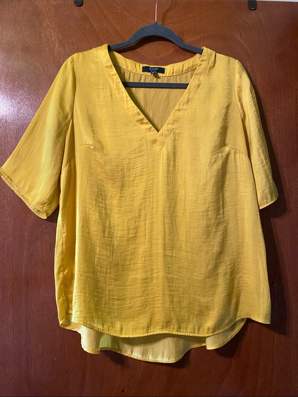 Karen Kane Yellow Top